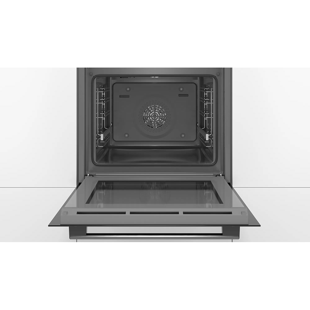 Cuptor incorporabil multifunctional BOSCH HBA534EB0, Electric, Autocuratare catalitica, 71 l, Clasa A, negru