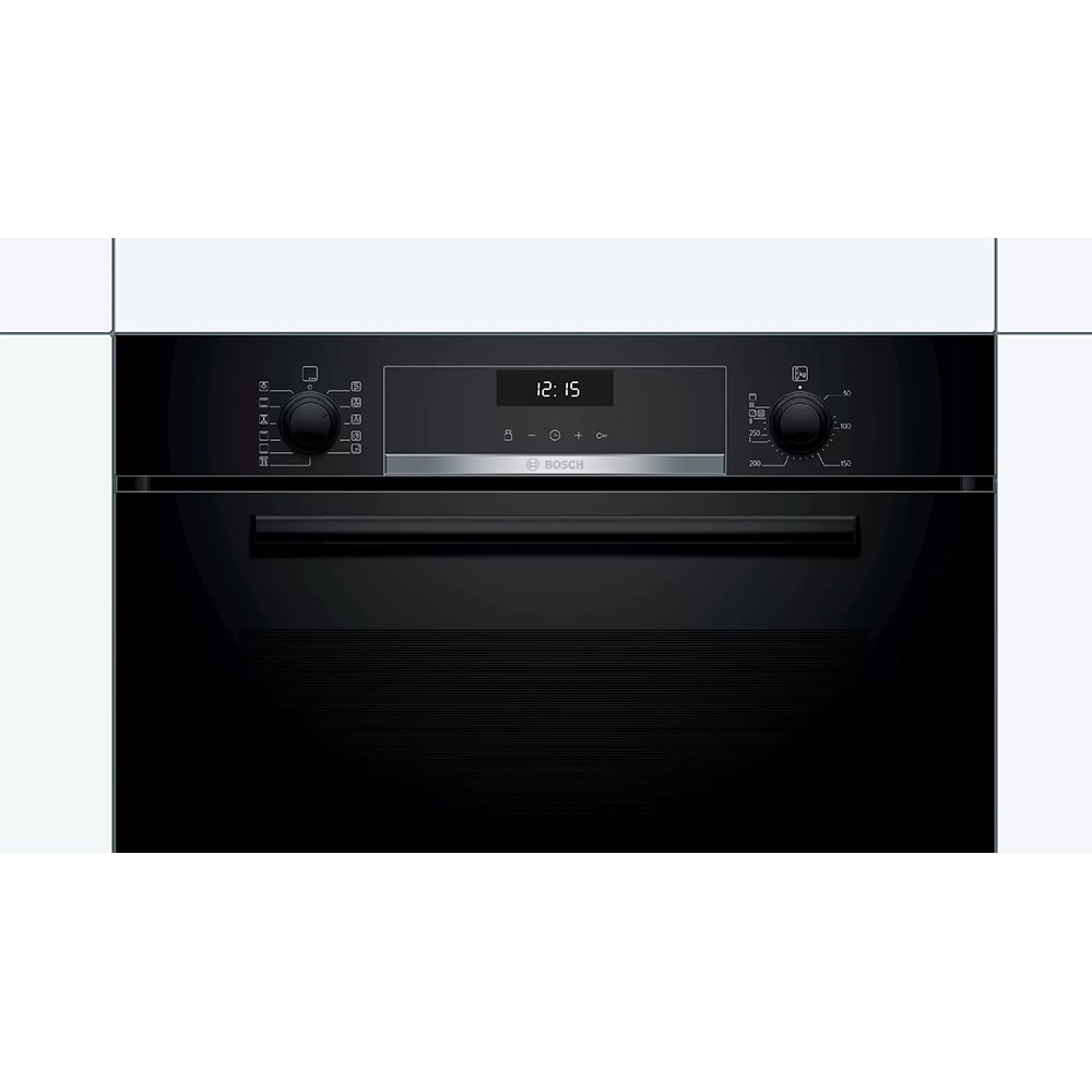 Cuptor incorporabil BOSCH HBA5570B0, Electric, Autocuratare EcoClean, 71 l, Clasa A, negru
