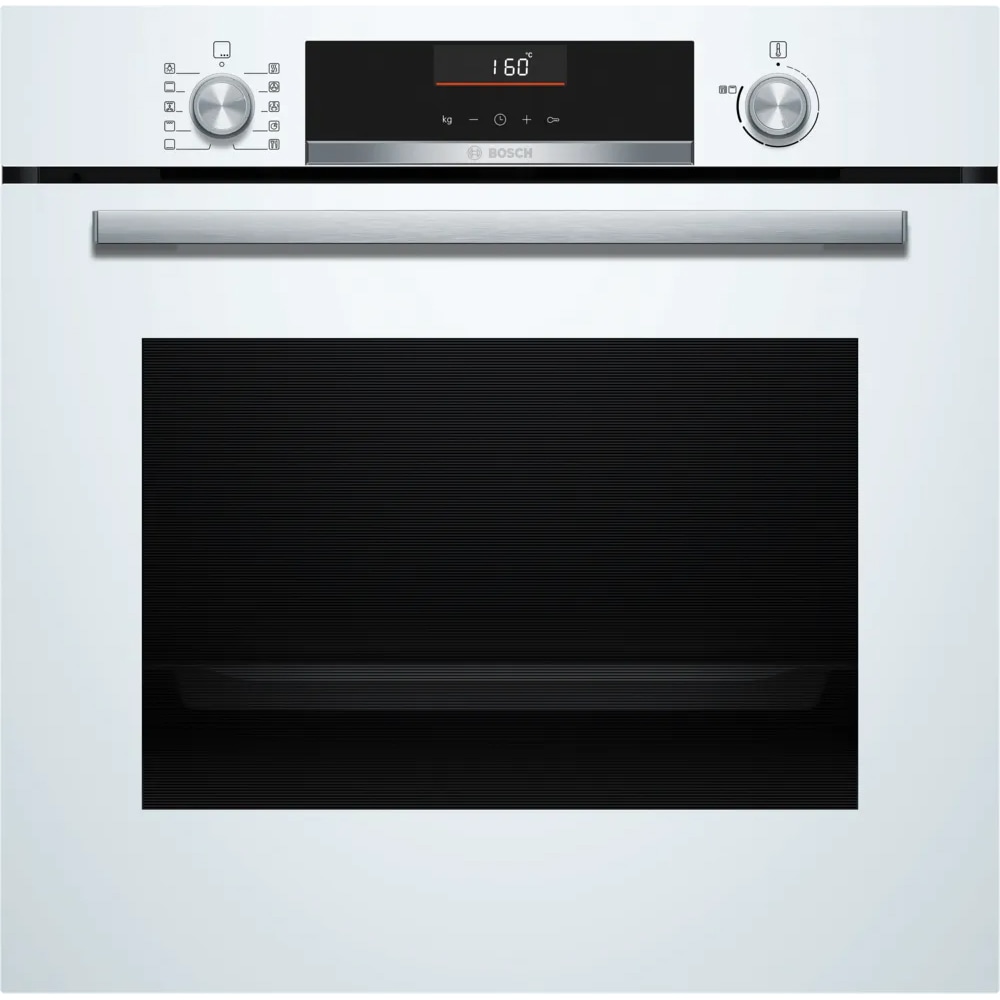 Cuptor incorporabil BOSCH HBG536EW3, Electric, Autocuratare EcoClean, 71 l, Clasa A+, alb