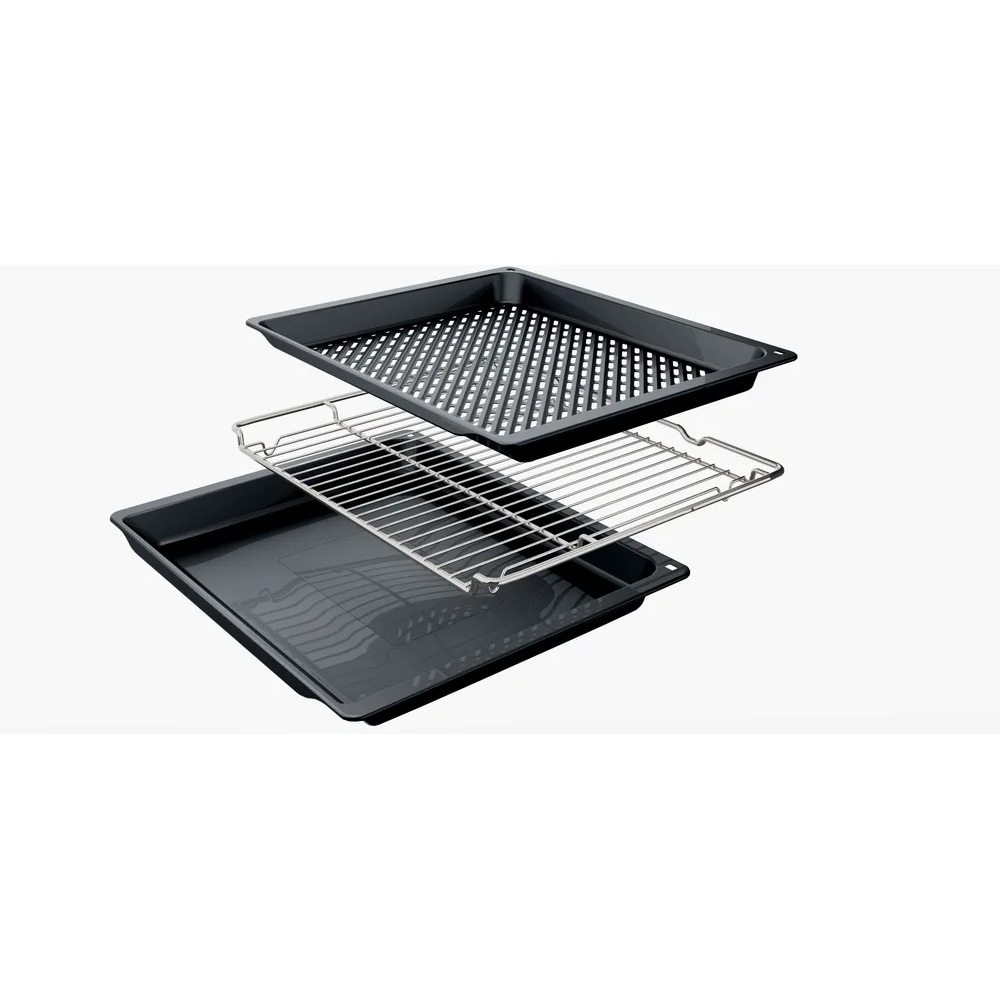 Cuptor incorporabil BOSCH HRG532BS3, Electric, Gatire cu abur, Autocuratare EcoClean, 71 l, Clasa A+, inox