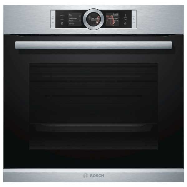 Cuptor incorporabil BOSCH HSG636ES1, cu abur si convectie, Autocuratare EcoClean, 71 l, Clasa A+, inox