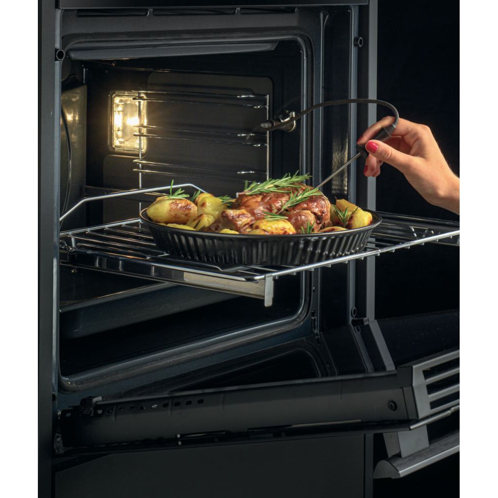 Cuptor incorporabil HAIER HWO60SM6B5BH, Electric, Autocuratare hidrolitica si catalitica, 70 l, Clasa A+, Wi-Fi, negru