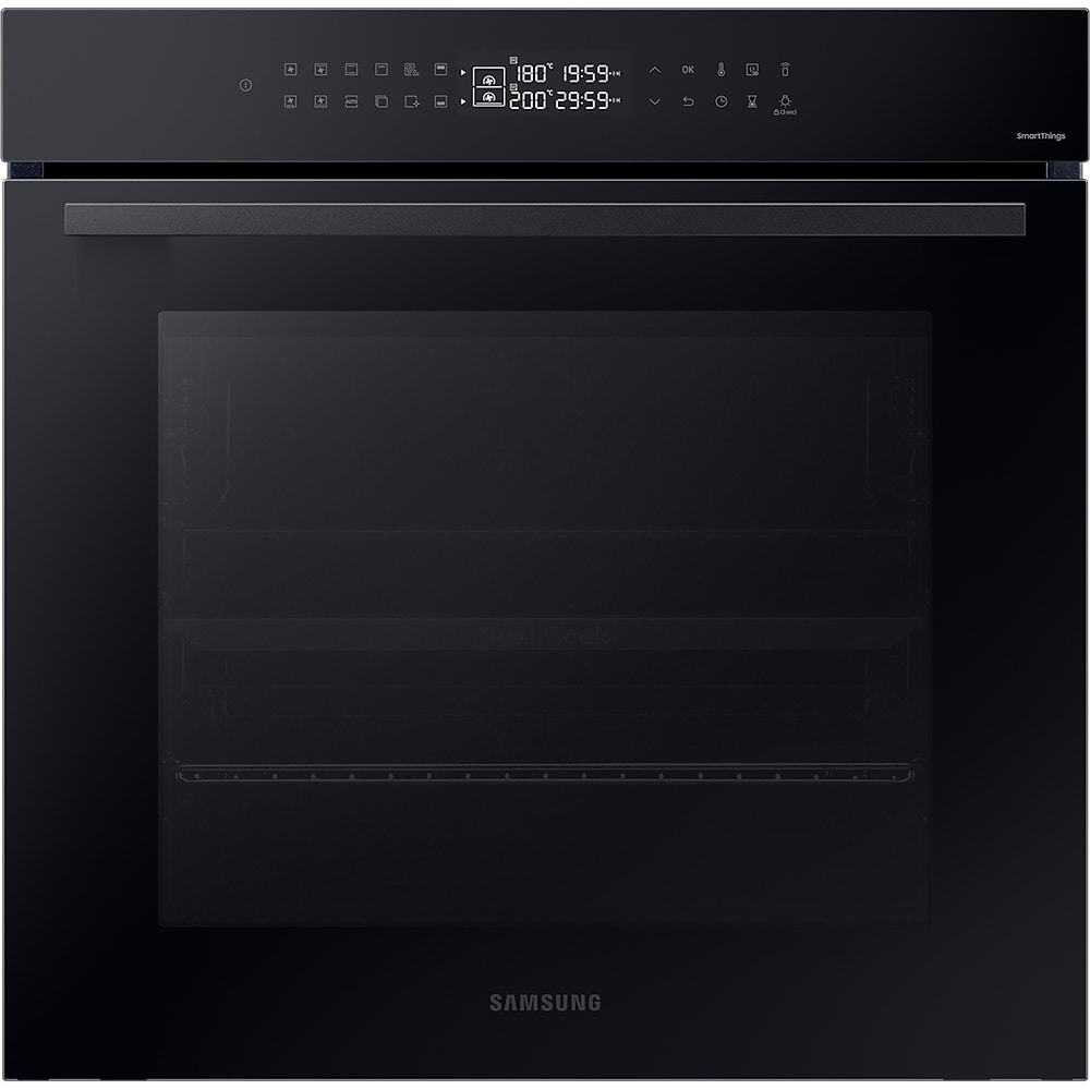 Cuptor incorporabil SAMSUNG NV7B42251AK/U2, Electric, Autocuratare catalitica, 76 l, Clasa A+, Dual Cook, Wi-Fi, negru