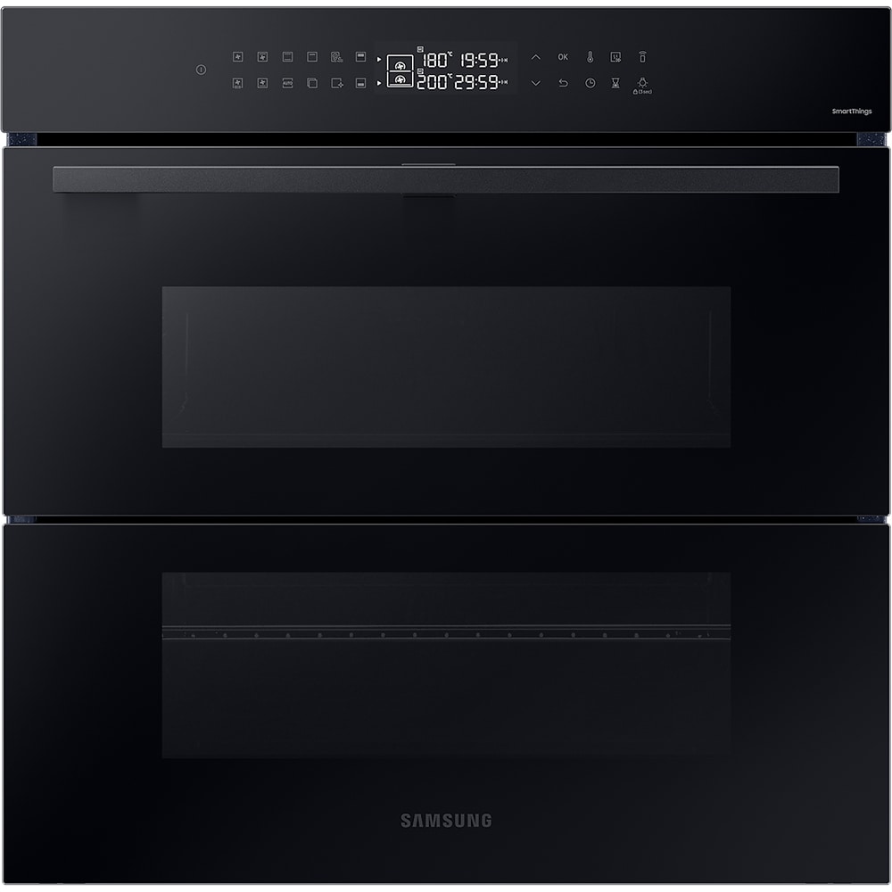 Cuptor incorporabil SAMSUNG NV7B4325ZAK/U2, Electric, Autocuratare catalitica, 76 l, Clasa A+, Dual Cook Flex, negru