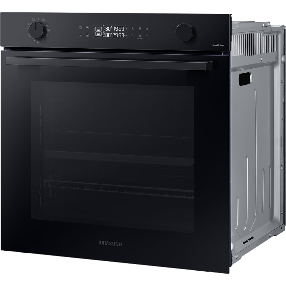 Cuptor incorporabil SAMSUNG NV7B44205AK/U2, Electric, Autocuratare catalitica, 76 l, Clasa A+, Dual Cook, negru