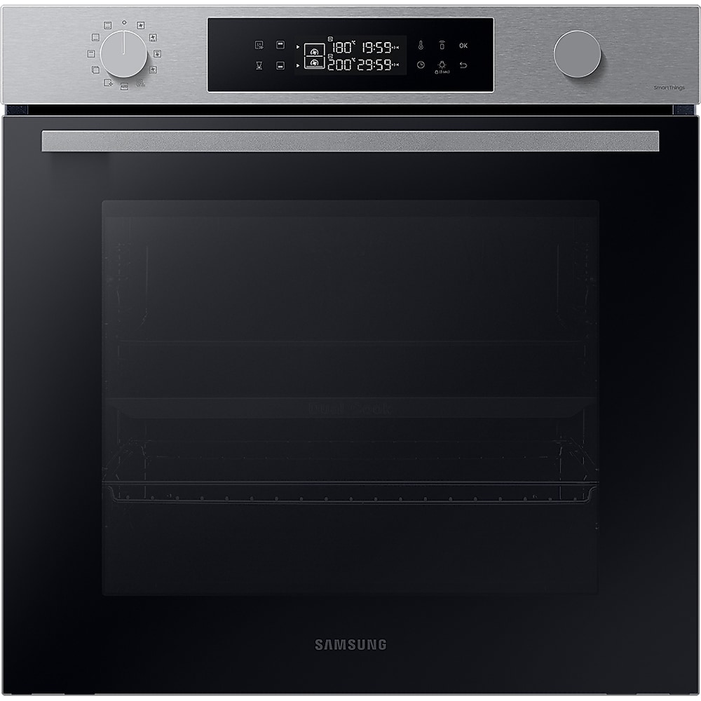 Cuptor incorporabil SAMSUNG NV7B44207AS/U2, Electric, Gatire cu abur, Autocuratare catalitica, 76 l, Clasa A+, Dual Cook, inox