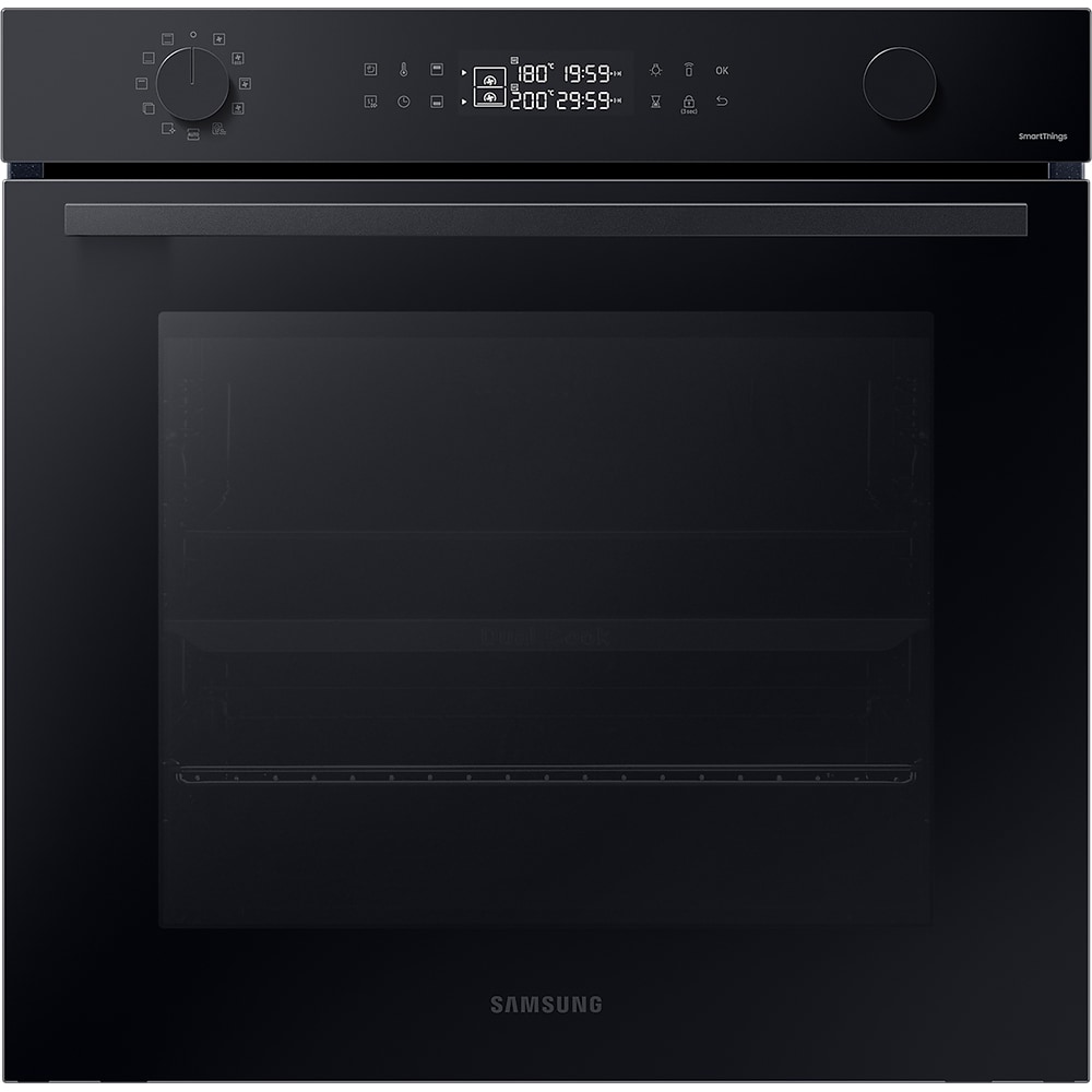 Cuptor incorporabil SAMSUNG NV7B4445VAK/U2, Electric, Gatire cu abur, Autocuratare catalitica, 76 l, Clasa A+, Dual Cook, negru