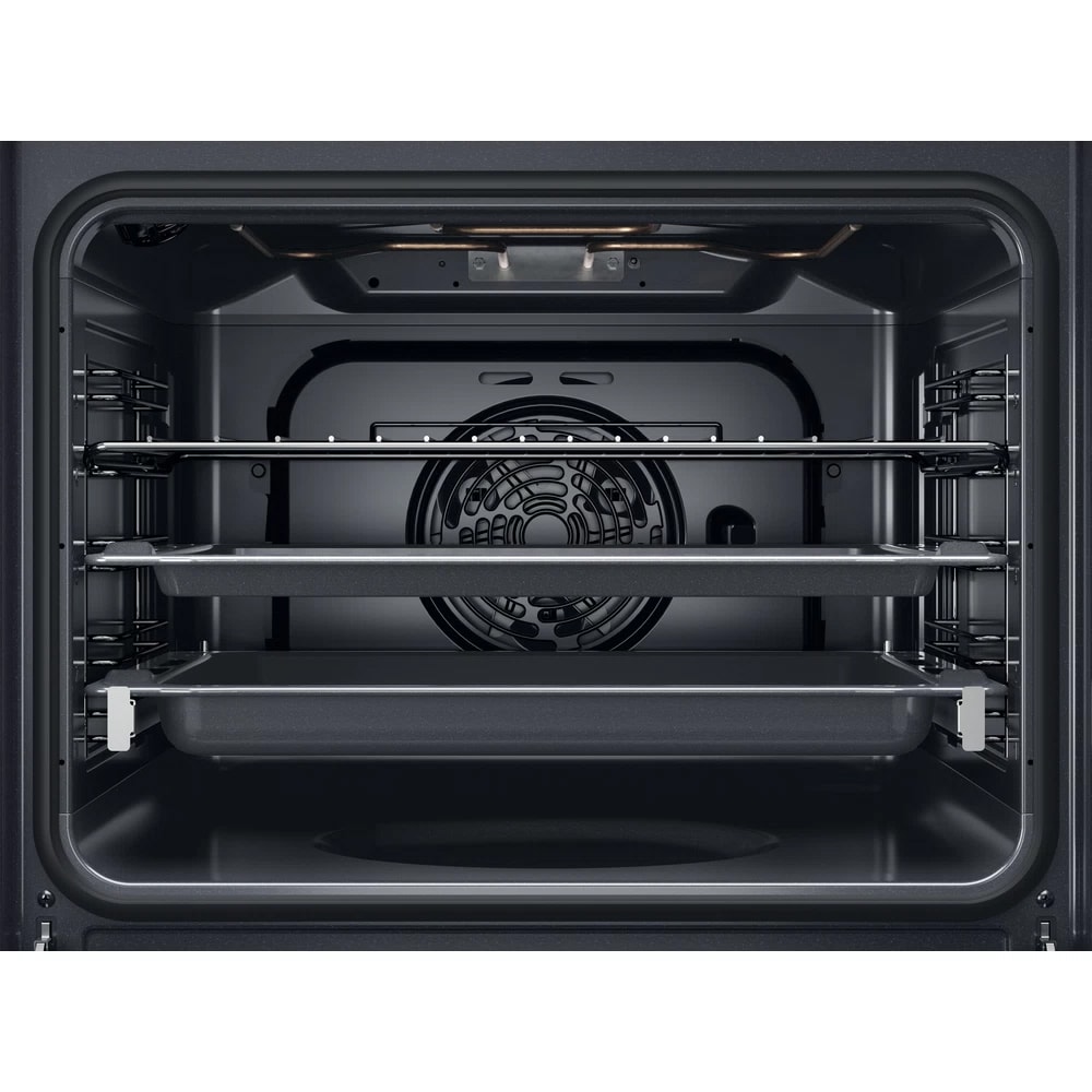 Cuptor incorporabil WHIRLPOOL OMR58HU1B, Electric, Autocuratare hidrolitica, 71 l, Clasa A+, negru