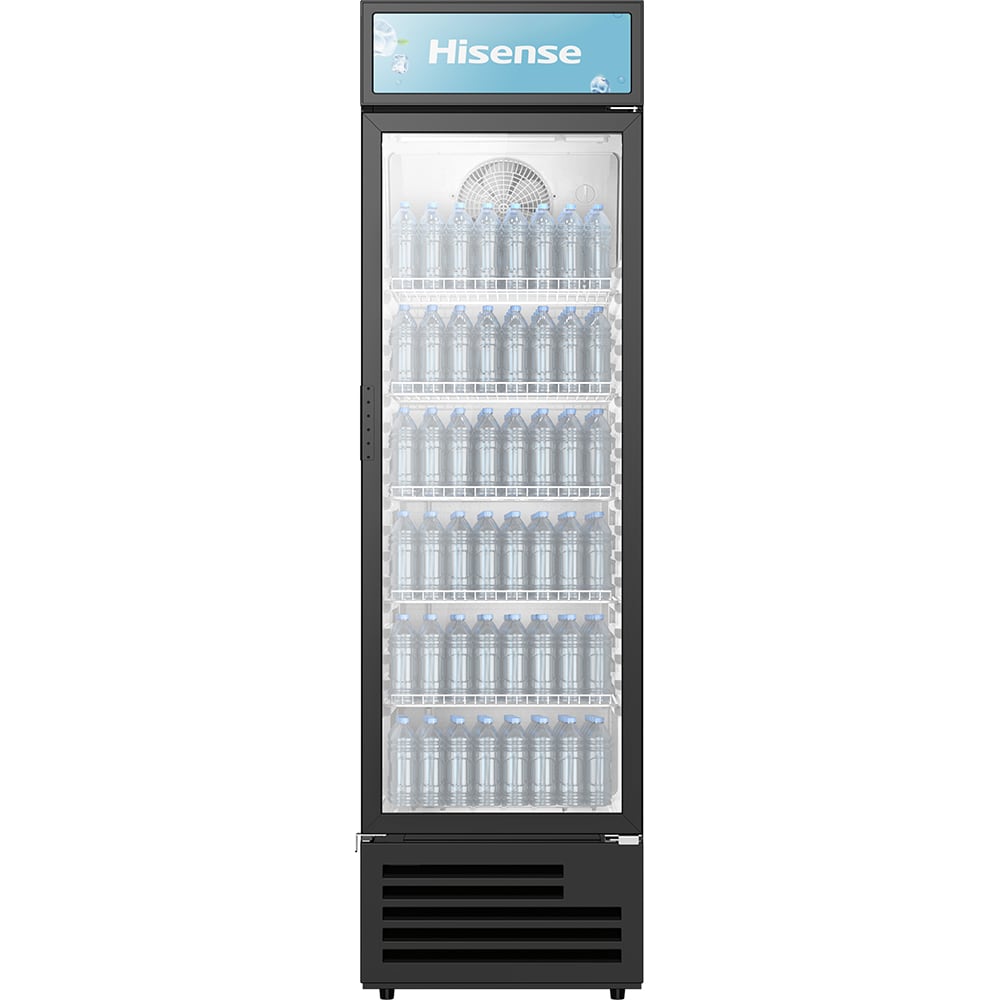 Vitrina frigorifica HISENSE CPC271F7ABE, 251 l, H 191 cm, Clasa E, negru