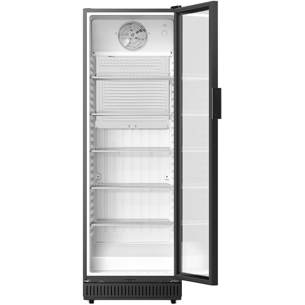 Vitrina frigorifica HISENSE CPC394F7ABD, 379 l, H 180 cm, negru