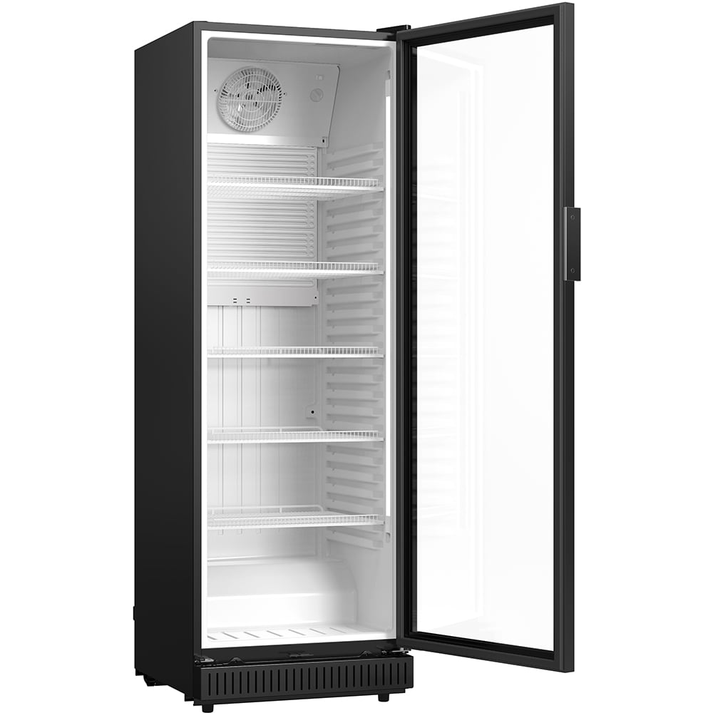 Vitrina frigorifica HISENSE CPC394F7ABD, 379 l, H 180 cm, negru