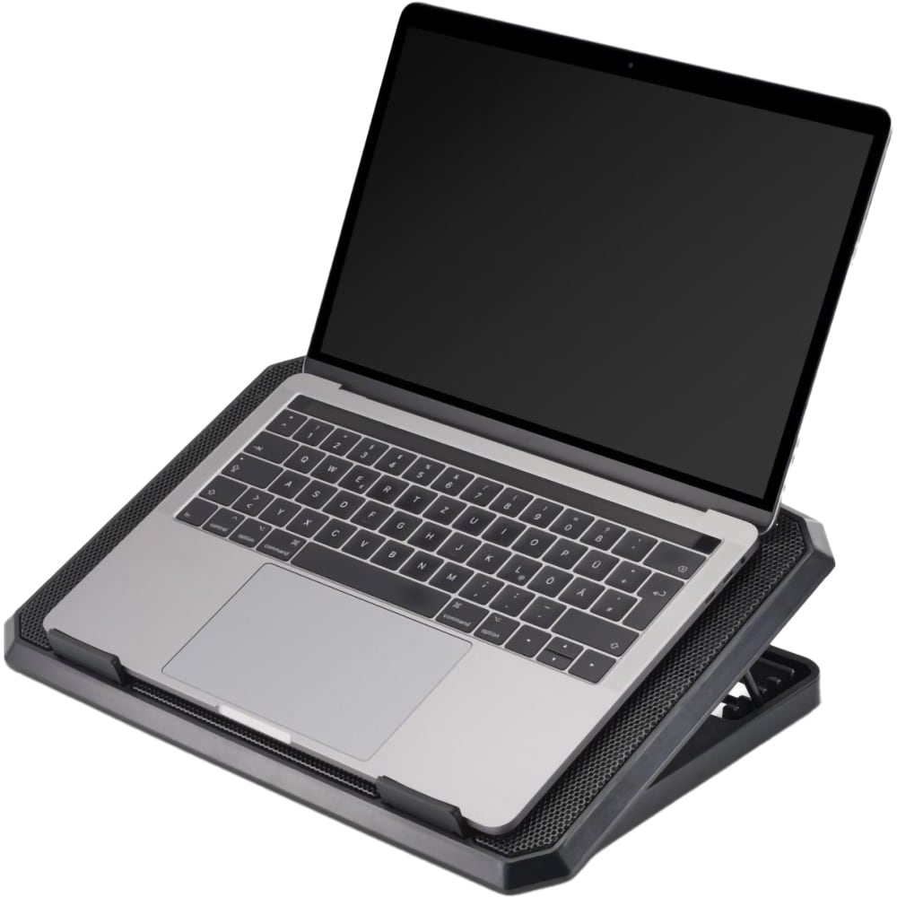 Suport laptop HAMA Black Metal 2 00126806, 15.6", negru