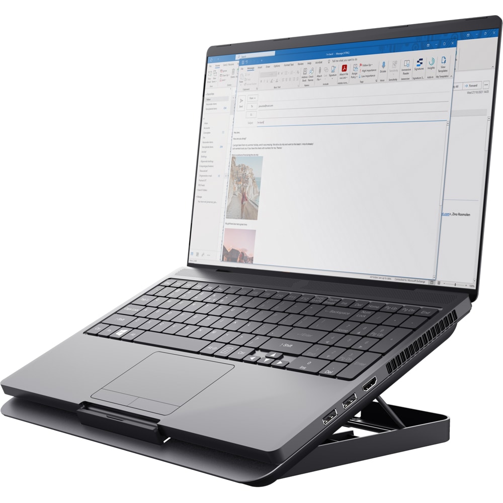 Suport laptop TRUST Exto 24613, 16", gri