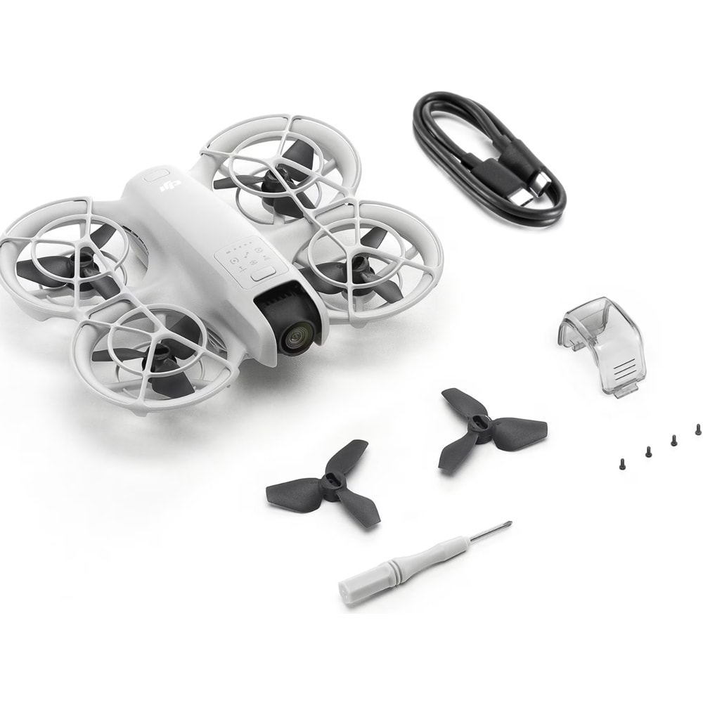 Drona DJI Neo, 4K, Wi-Fi, alb