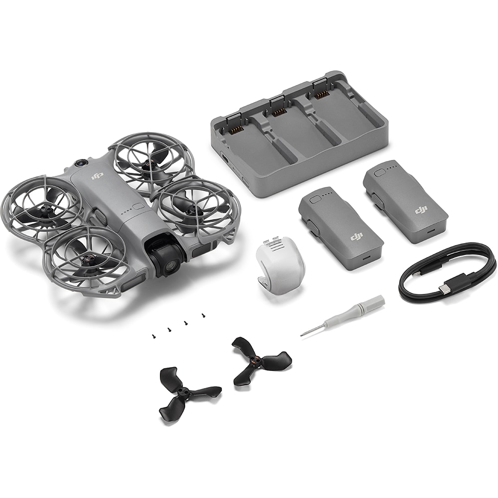 Drona DJI Neo 2 Fly More Combo (Drone Only), 4K, Wi-Fi, gri