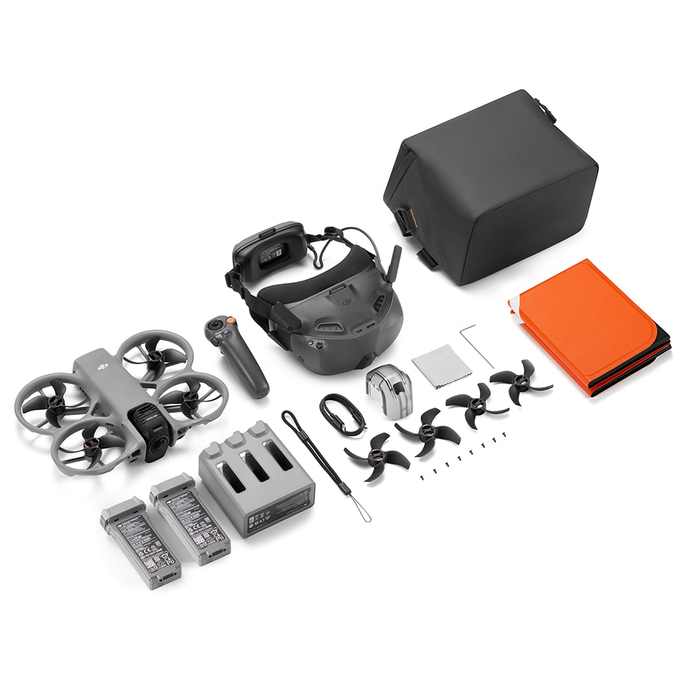 Drona DJI Avata 360 Motion Fly More Combo (DJI Goggles N3), 8K, Wi-Fi, Bluetooth, GPS, alb