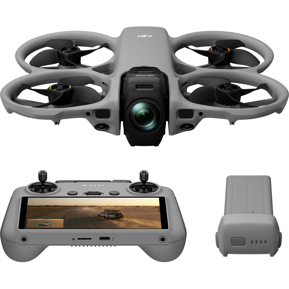 Drona DJI Avata 360 (DJI RC 2), 8K, Wi-Fi, Bluetooth, GPS, alb