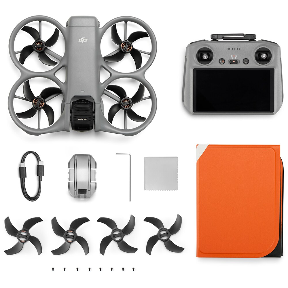 Drona DJI Avata 360 (DJI RC 2), 8K, Wi-Fi, Bluetooth, GPS, alb