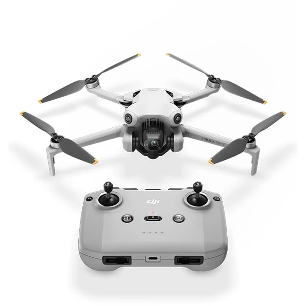 Drona DJI Mini 4 Pro, 4K, Wi-Fi, alb