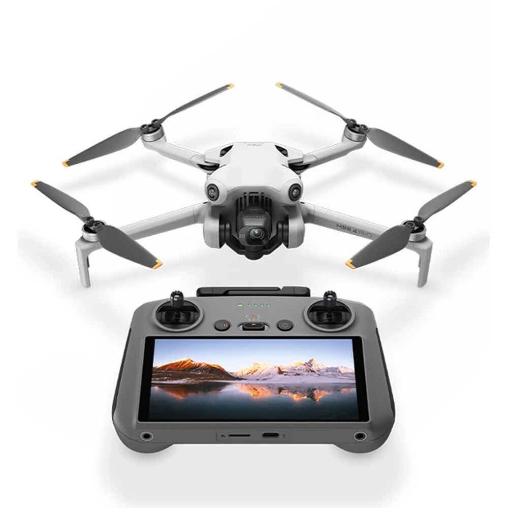 Drona DJI Mini 4 Pro (SC), 4K, Wi-Fi, alb