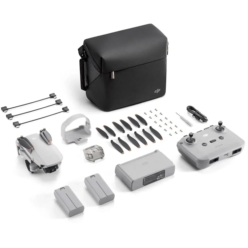Drona DJI Mini 4K Fly More Combo, Wi-Fi, alb
