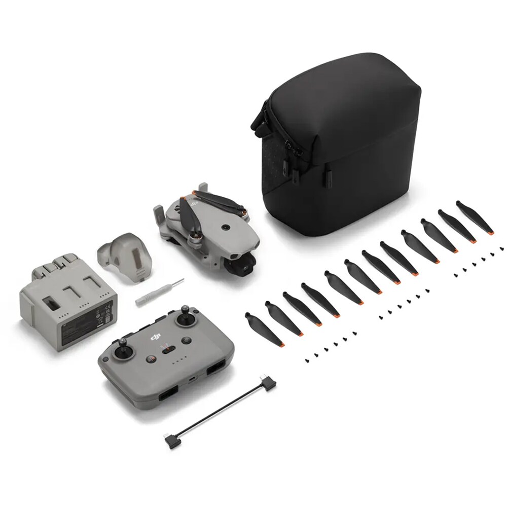 Drona DJI Lito X1 Fly More Combo (DJI RC-N3), 4K, Wi-Fi, Bluethooth, alb
