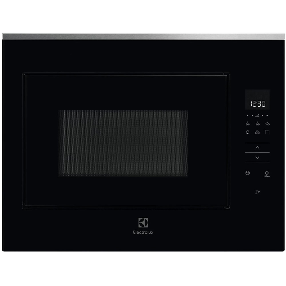 Cuptor cu microunde incorporabil ELECTROLUX KMFD264TEX, 25.3l, 900W, Grill, negru-inox