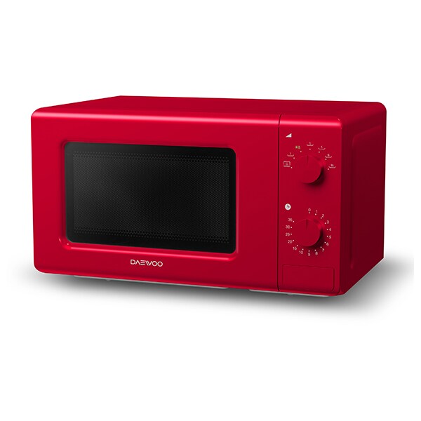 Cuptor microunde DAEWOO KOR-6S20R, 20l, 700W, rosu