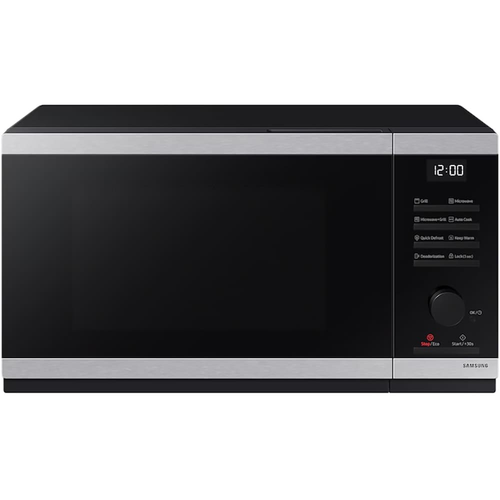 Cuptor microunde cu grill SAMSUNG MG23DG4524ATE2, 23l, 800W, negru-argintiu
