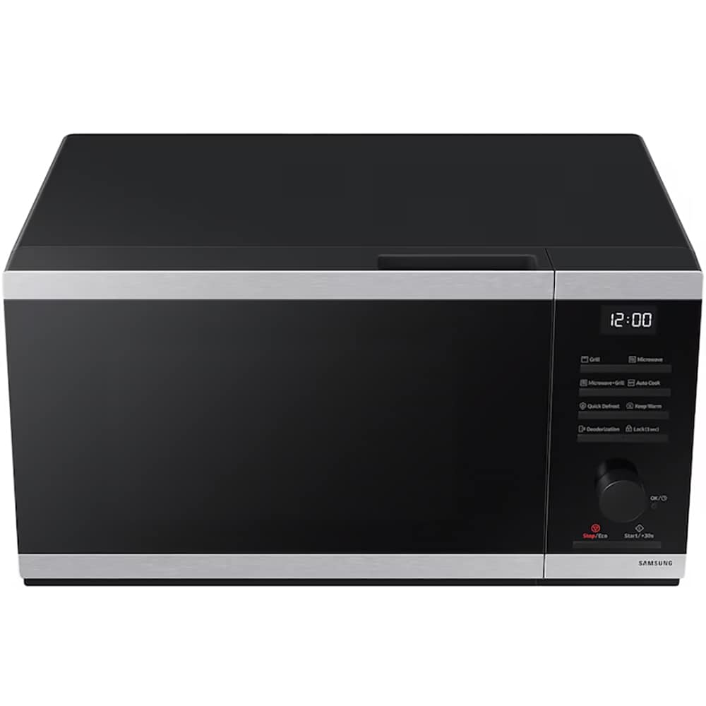 Cuptor microunde cu grill SAMSUNG MG23DG4524ATE2, 23l, 800W, negru-argintiu