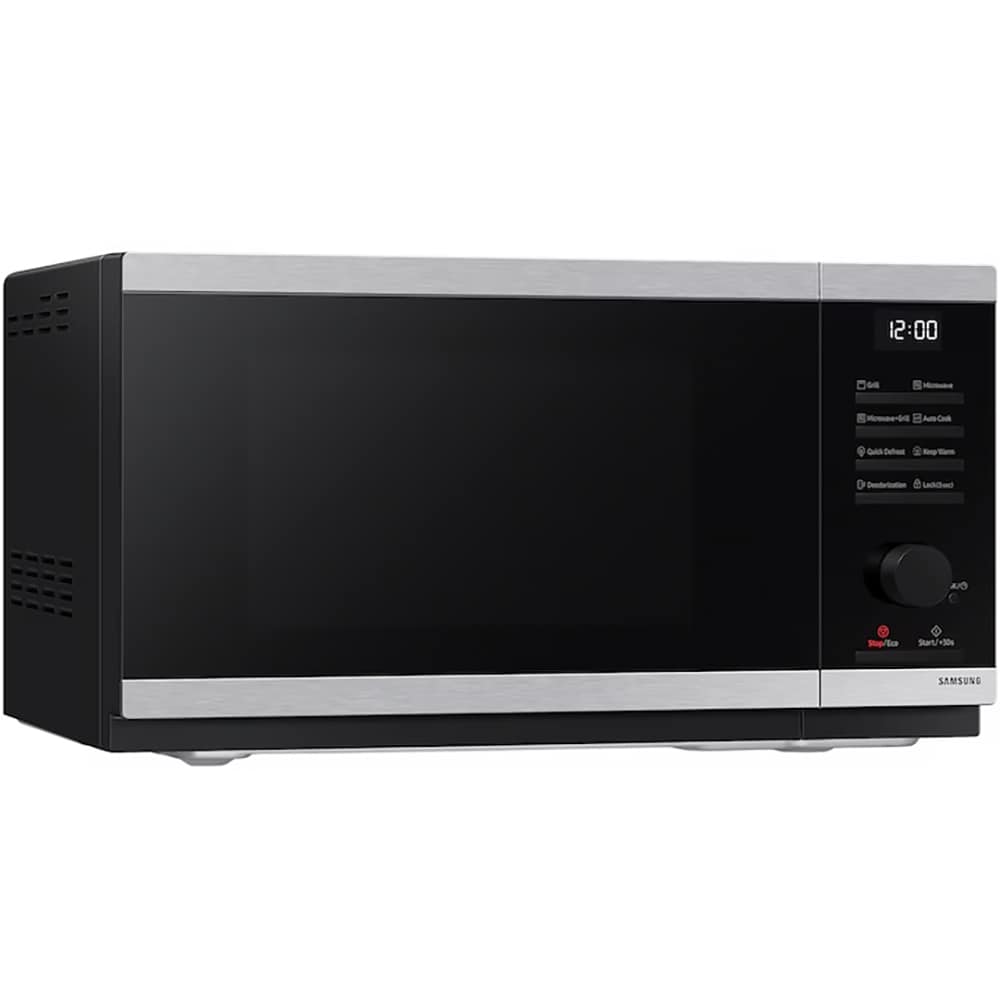 Cuptor microunde cu grill SAMSUNG MG23DG4524ATE2, 23l, 800W, negru-argintiu