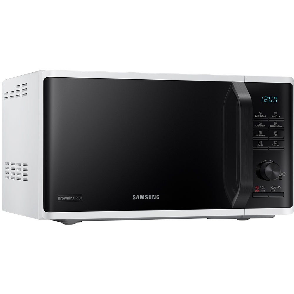 Cuptor microunde cu grill SAMSUNG MG23K3515AW/OL, 23l, 800W, alb