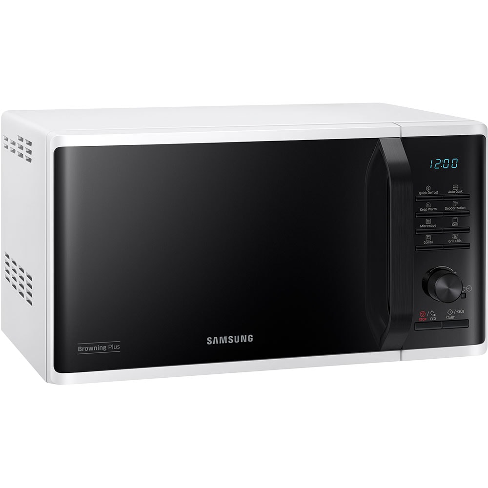 Cuptor microunde cu grill SAMSUNG MG23K3515AW/OL, 23l, 800W, alb