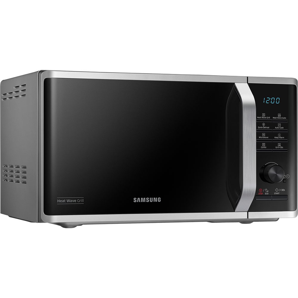 Cuptor microunde cu grill SAMSUNG MG23K3575AS/OL, 23l, 800W, gri