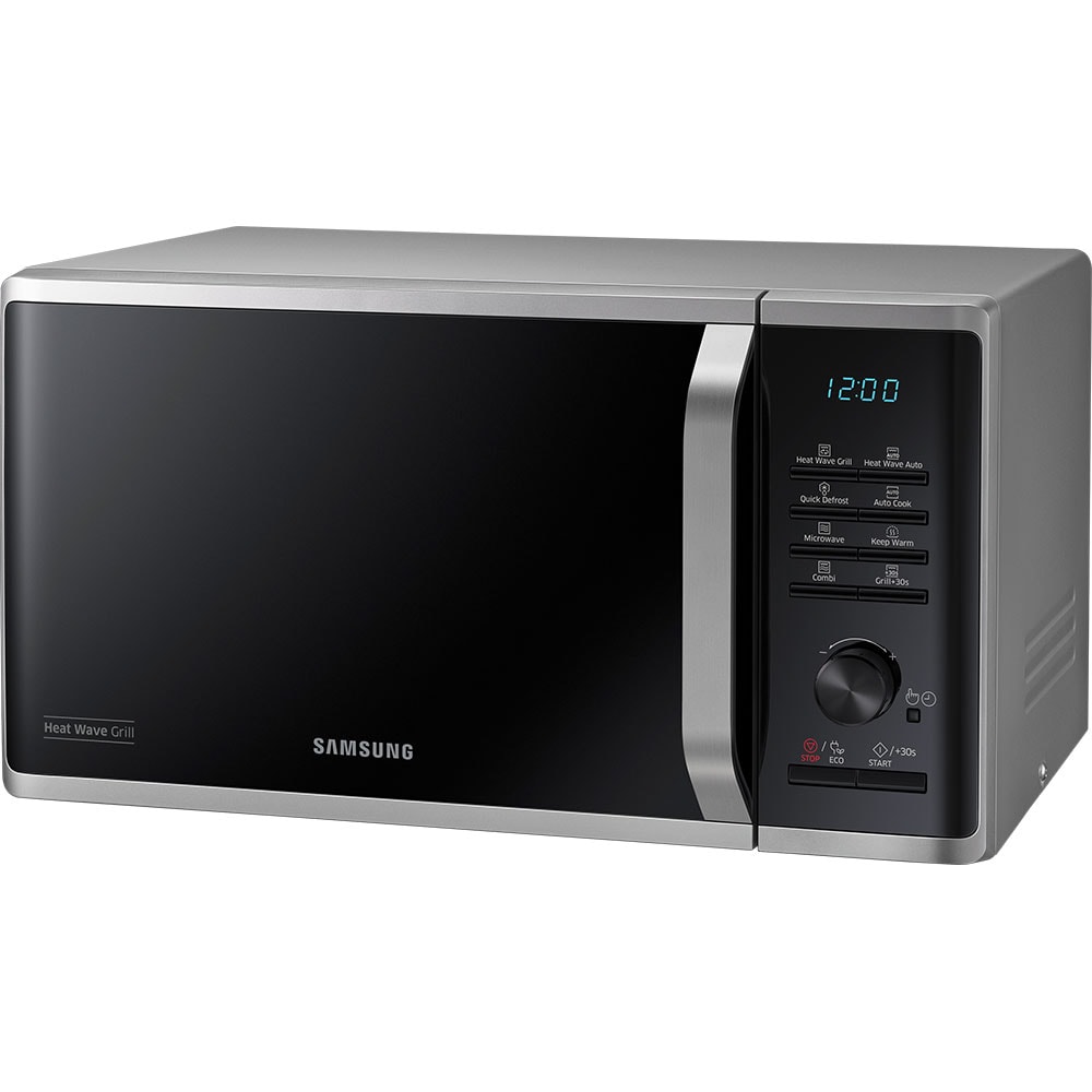 Cuptor microunde cu grill SAMSUNG MG23K3575AS/OL, 23l, 800W, gri