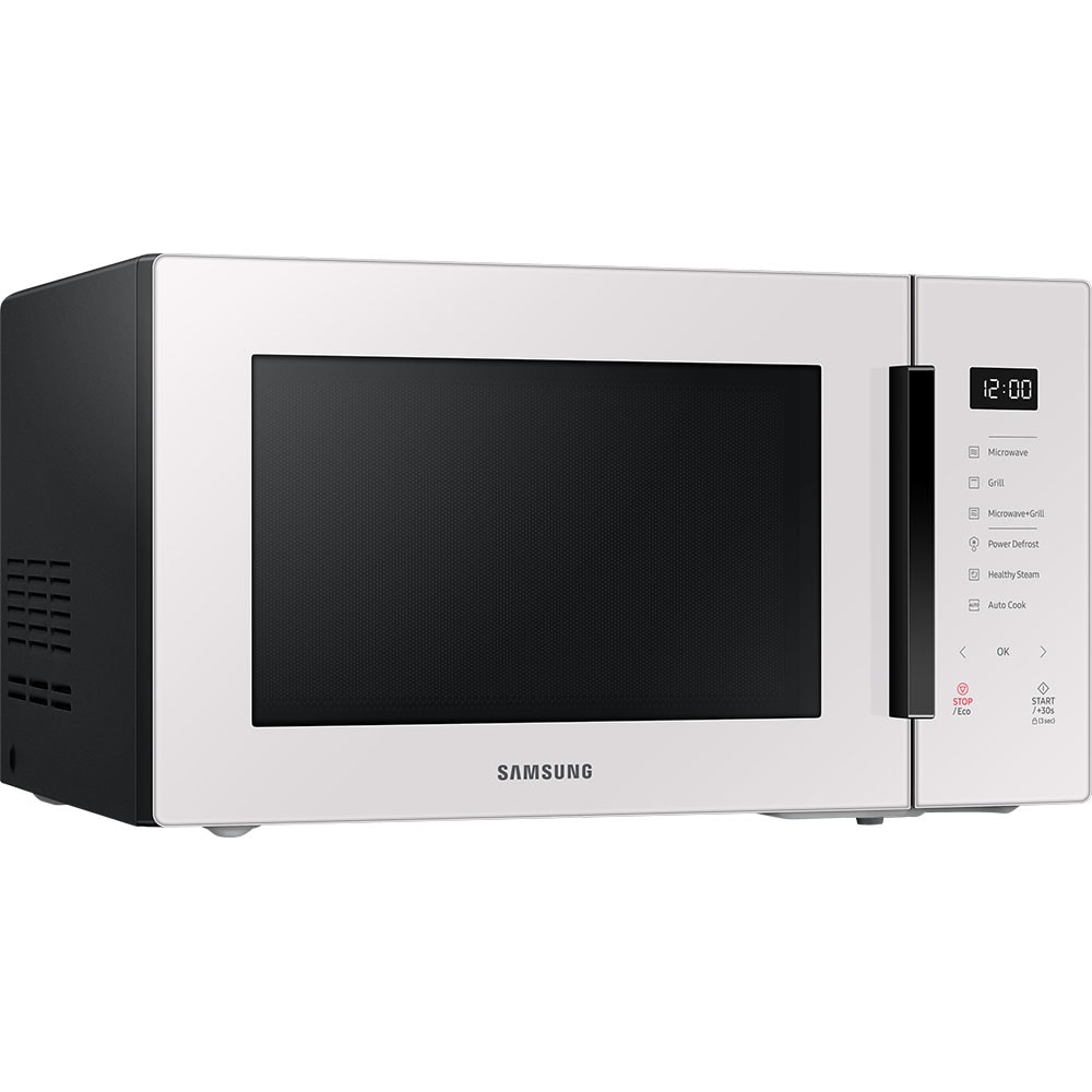 Cuptor microunde cu grill SAMSUNG Bespoke MG30T5018UE/ET, 30l, 900W, bej-negru