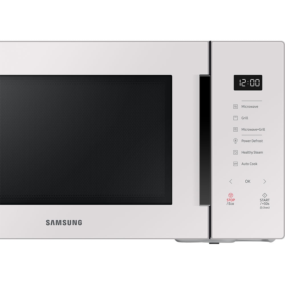 Cuptor microunde cu grill SAMSUNG Bespoke MG30T5018UE/ET, 30l, 900W, bej-negru
