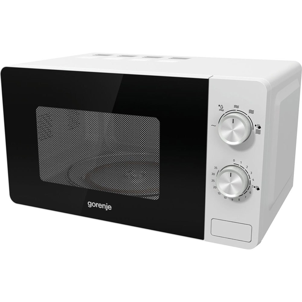 Cuptor microunde GORENJE MO17E1W, 17l, 700W, alb-negru 
