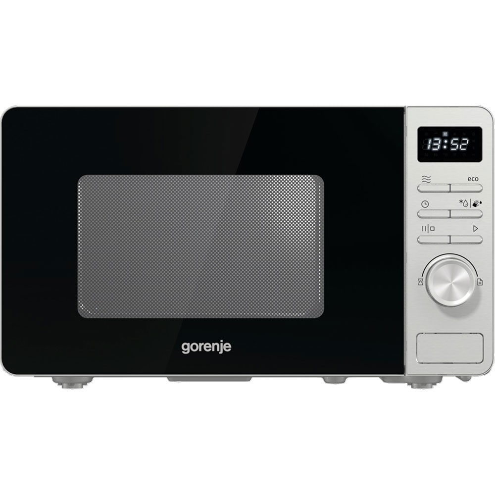 Cuptor microunde GORENJE MO20A3X, 20l, 800W, argintiu