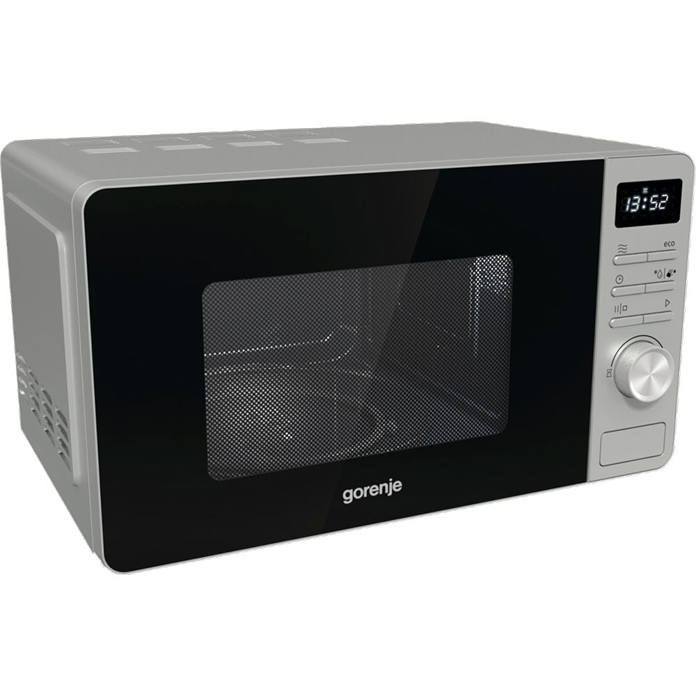 Cuptor microunde GORENJE MO20A3X, 20l, 800W, argintiu
