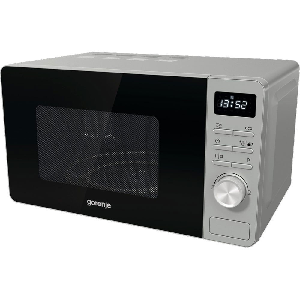 Cuptor microunde GORENJE MO20A3X, 20l, 800W, argintiu