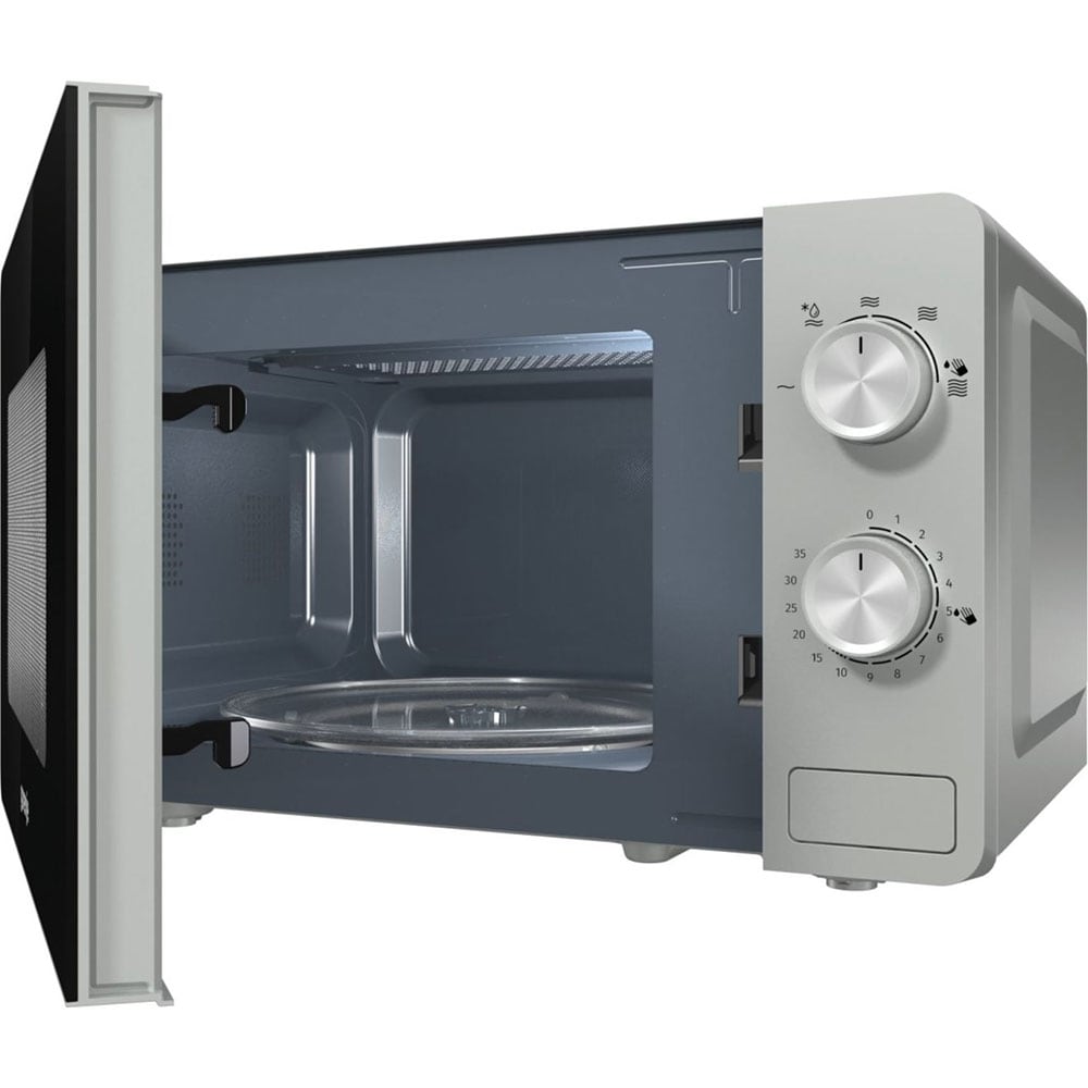 Cuptor microunde GORENJE MO20E1S, 20l, 800W, argintiu 