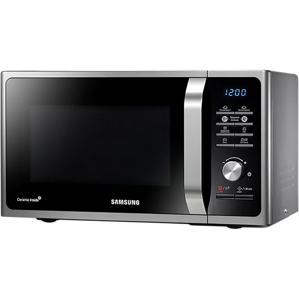 Cuptor microunde SAMSUNG MS23F301TAS, 23l, 800W, argintiu