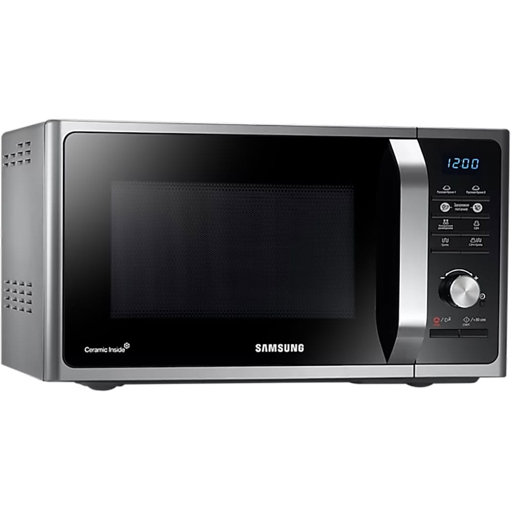 Cuptor microunde SAMSUNG MS23F301TAS, 23l, 800W, argintiu