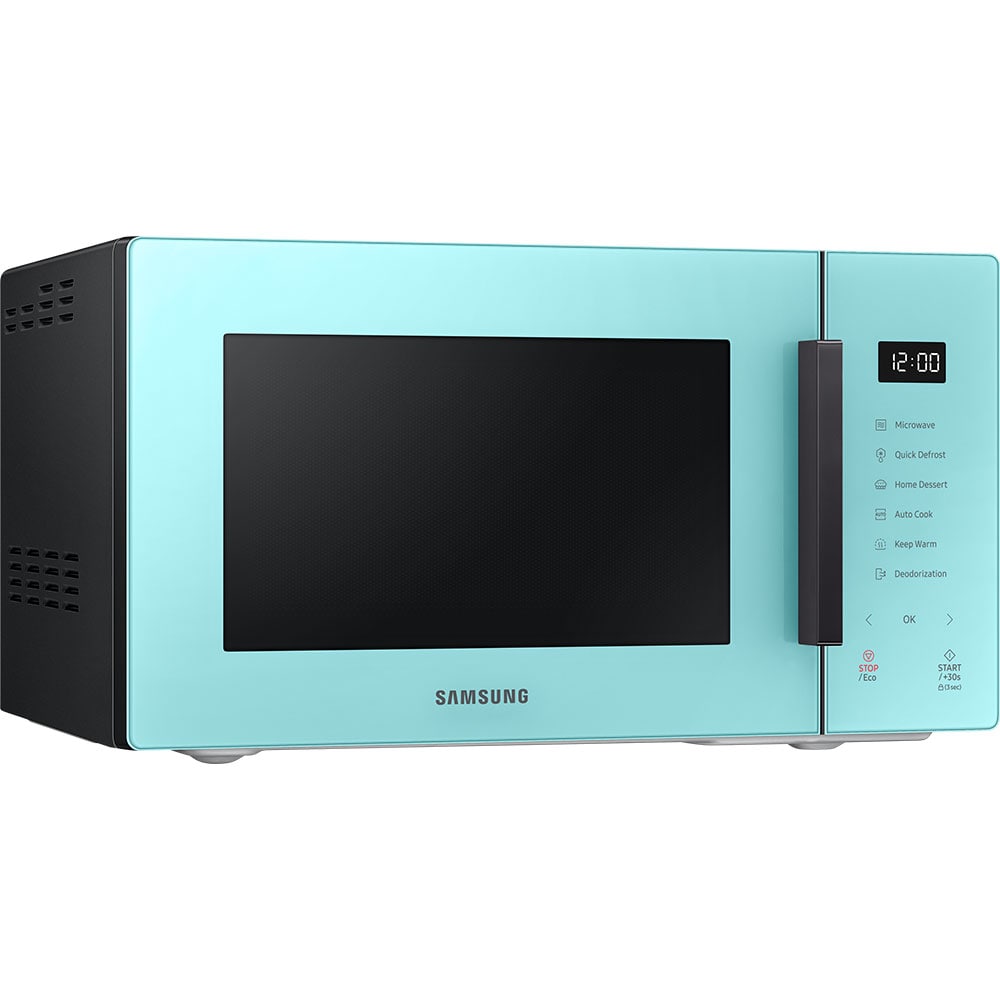 Cuptor microunde SAMSUNG Bespoke MS23T5018AN/EE, 23l, 800W, verde-negru