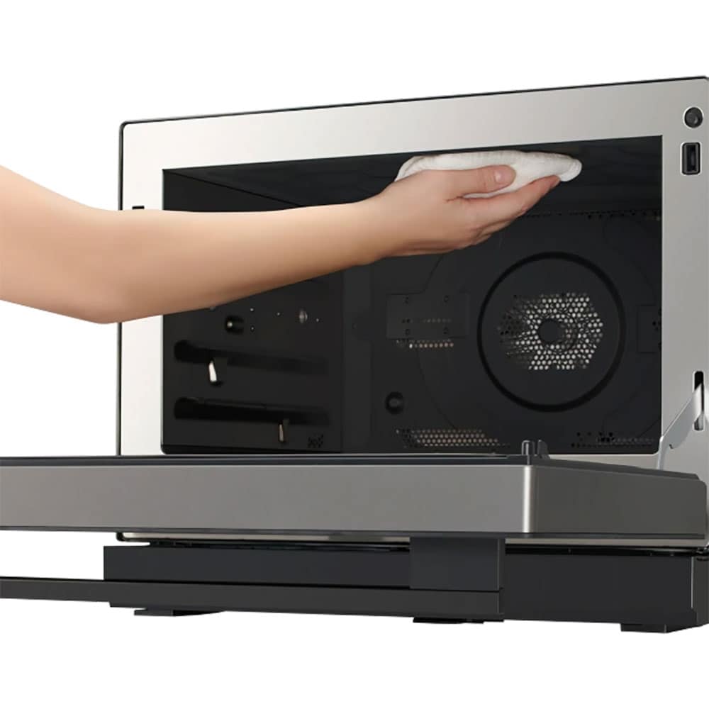 Cuptor microunde cu grill 4in1 PANASONIC NN-CS88LBEPG, 31l, 1300W, negru