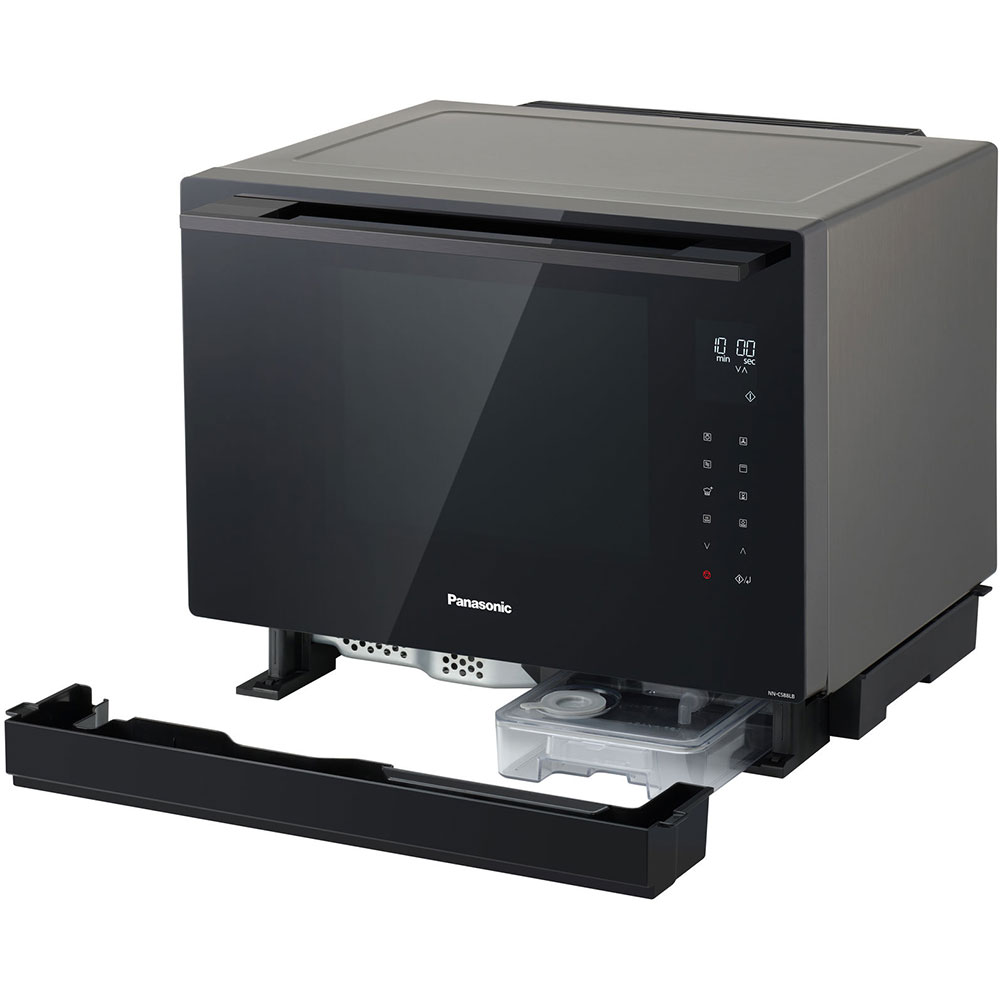 Cuptor microunde cu grill 4in1 PANASONIC NN-CS88LBEPG, 31l, 1300W, negru