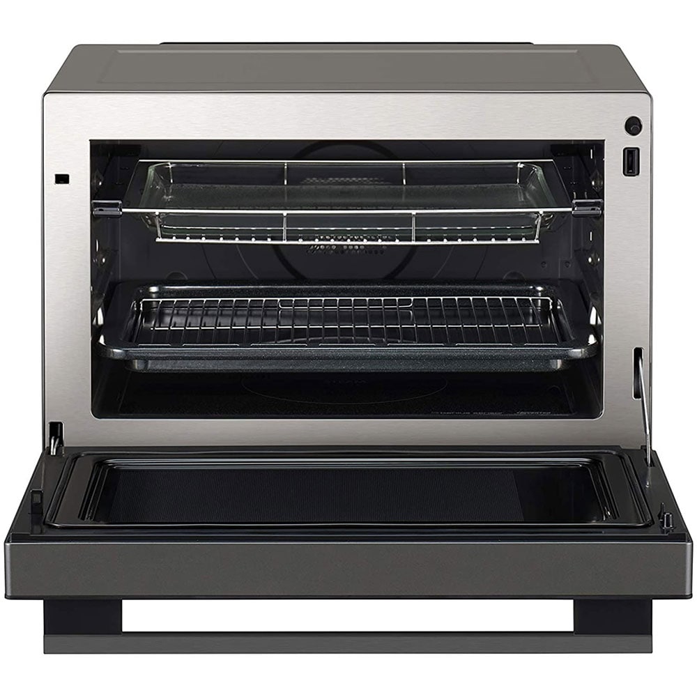 Cuptor microunde cu grill 4in1 PANASONIC NN-CS88LBEPG, 31l, 1300W, negru