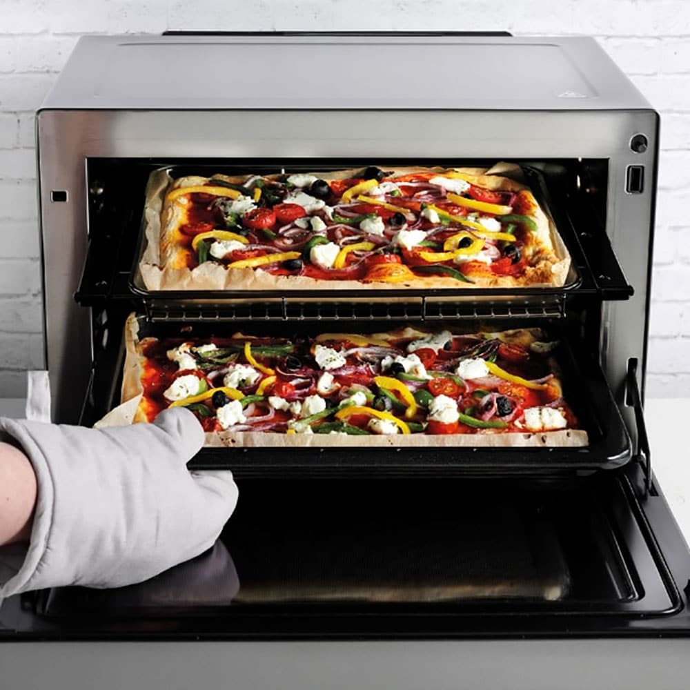 Cuptor microunde cu grill 4in1 PANASONIC NN-CS88LBEPG, 31l, 1300W, negru