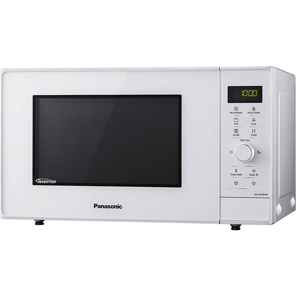 Cuptor microunde cu grill PANASONIC NN-GD34HWSUG, 23l, 1000W, alb